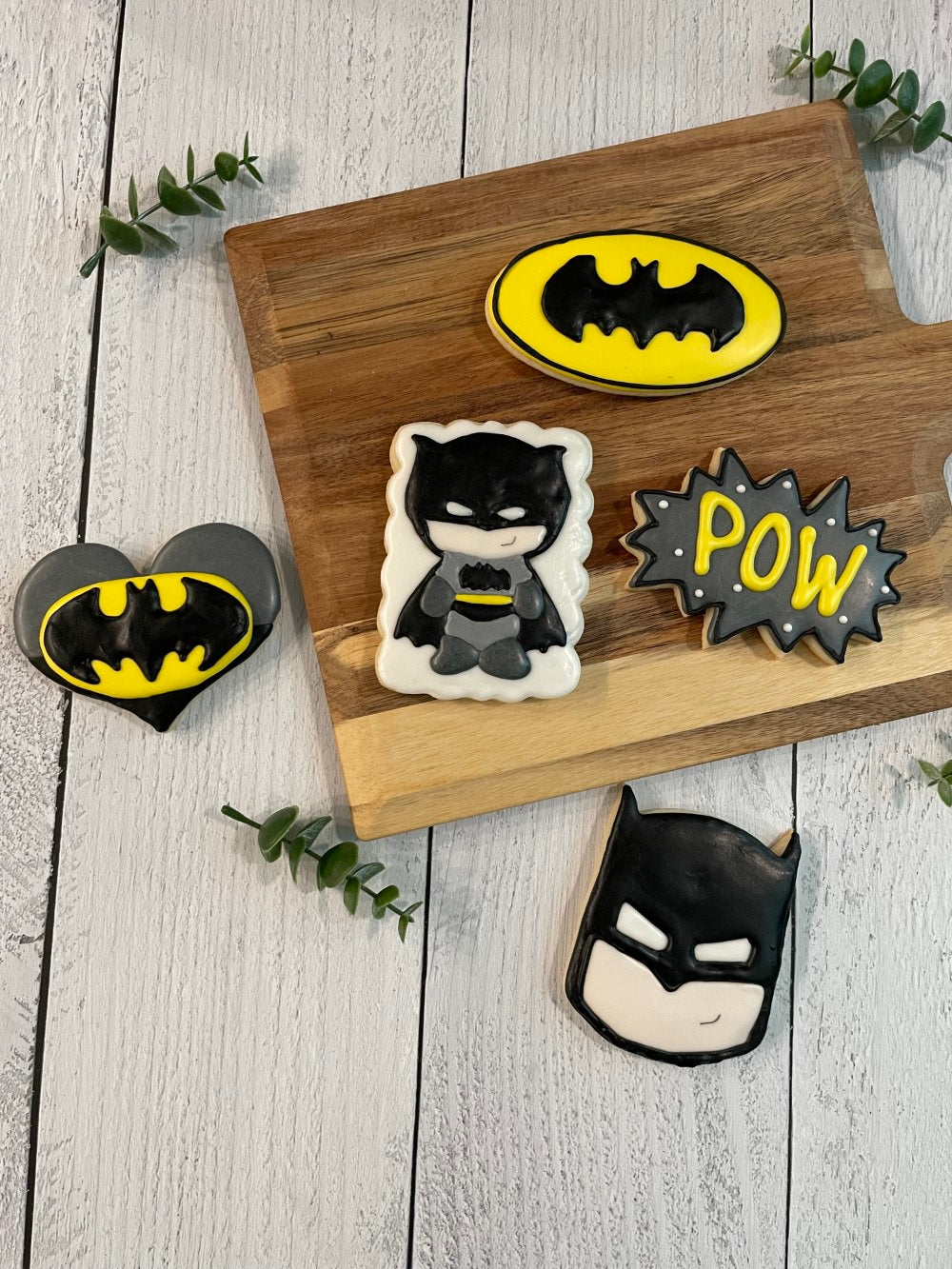 Batman Sugar Cookies