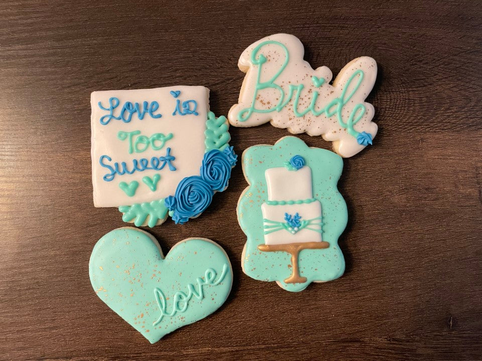 Bridal Shower Cookies Dozen