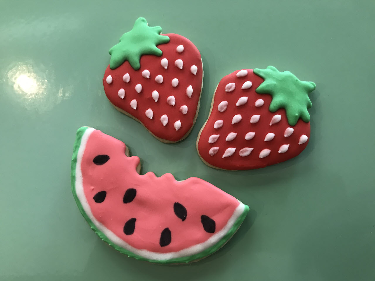 Fruit Shaped Cookies Set