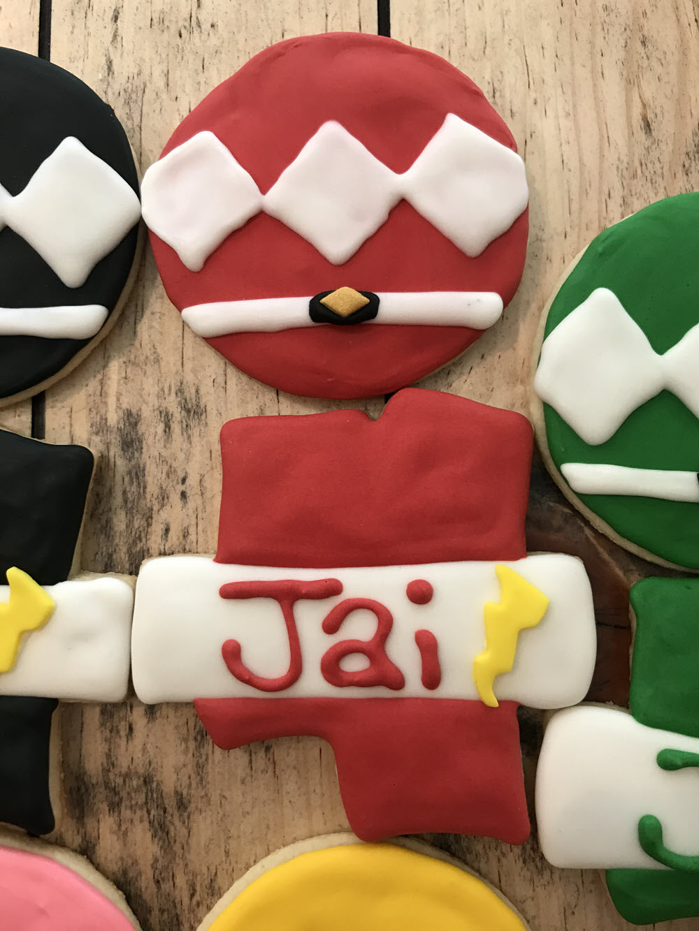 Power Rangers Cookies Set
