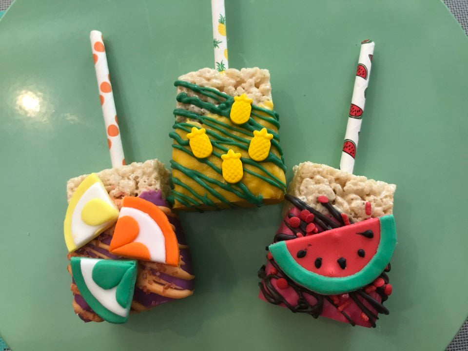 Summer Fruit Rice Krispies Treats Dozen