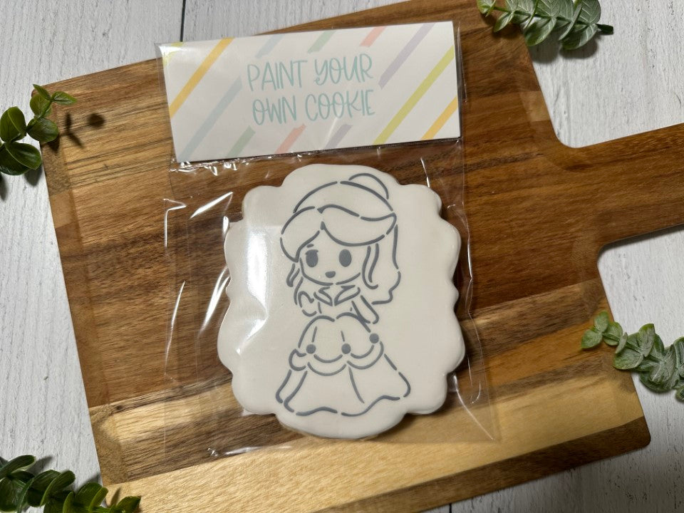 Disney Princess Belle PYO COOKIE