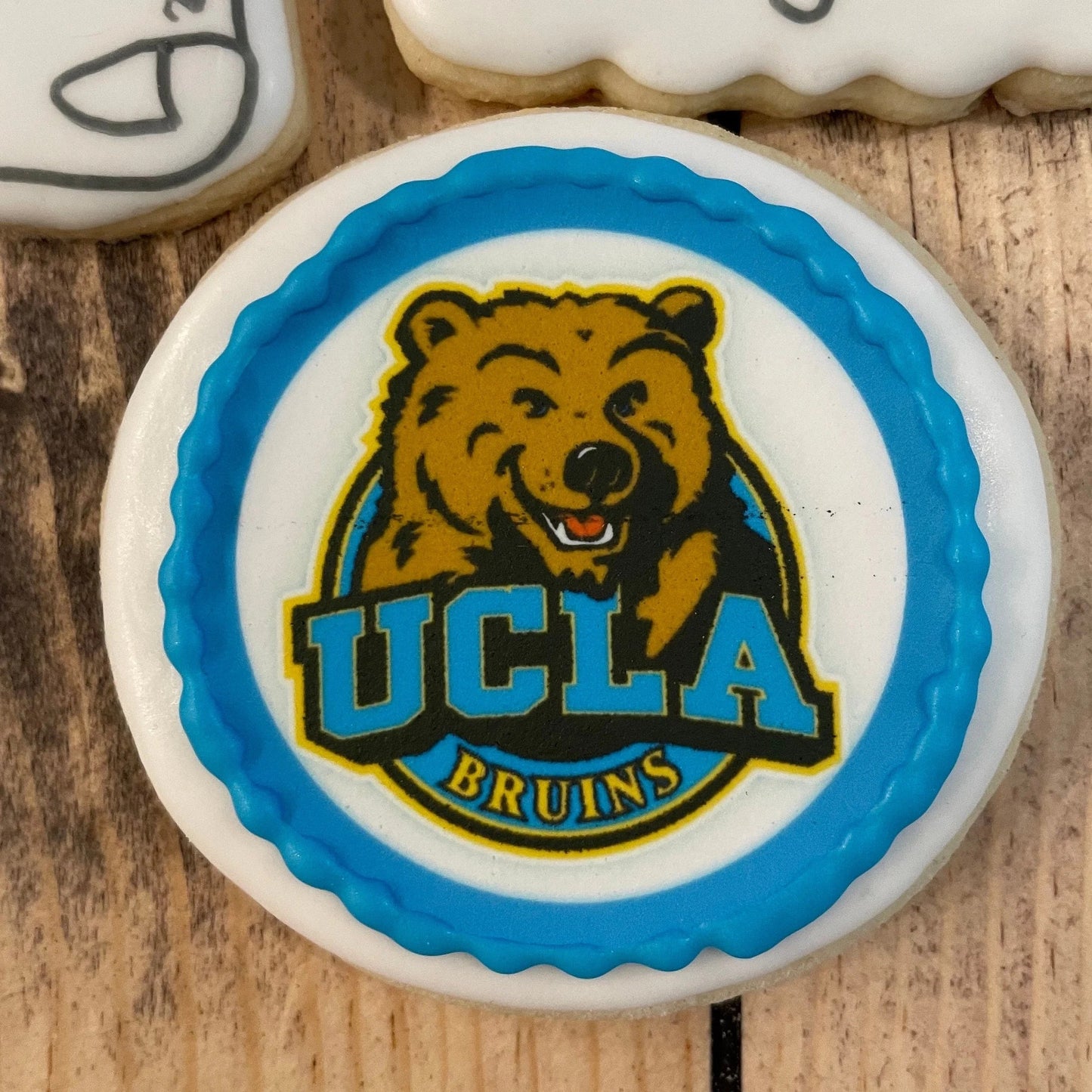 UCLA Logo Sugar Cookies