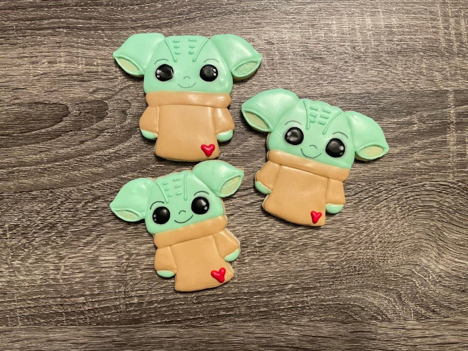 Baby Yoda Cookies Dozen