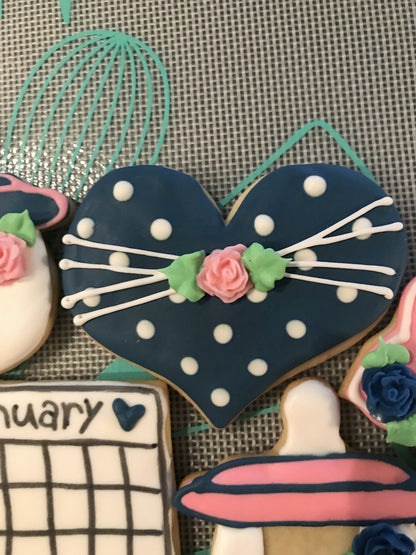 Baby Announcement Sugar Cookies