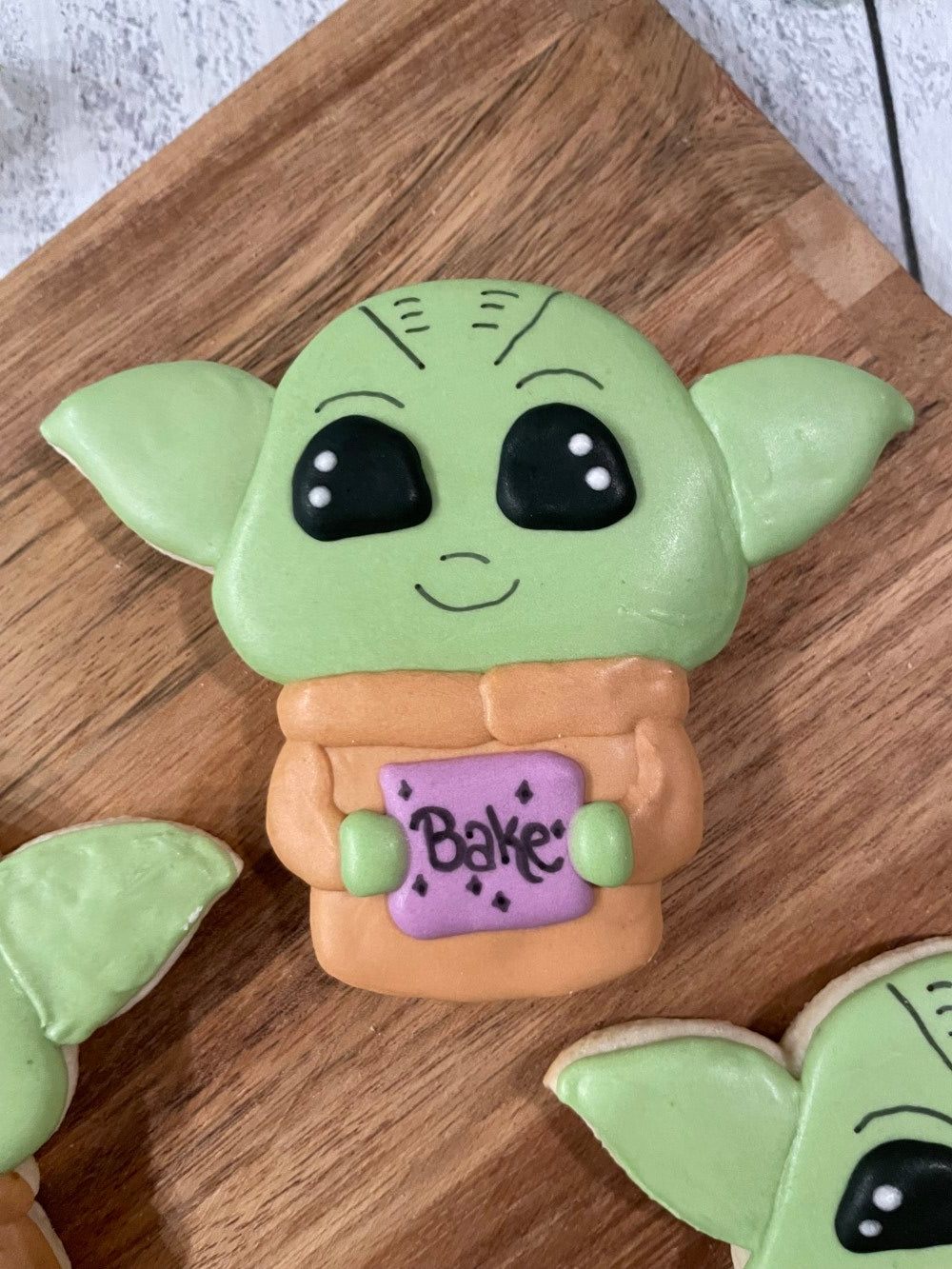 Baking Baby Yoda Cookies Bake