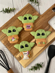 Baking Baby Yoda Cookies