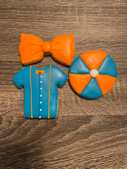 Blippi Birthday Cookies