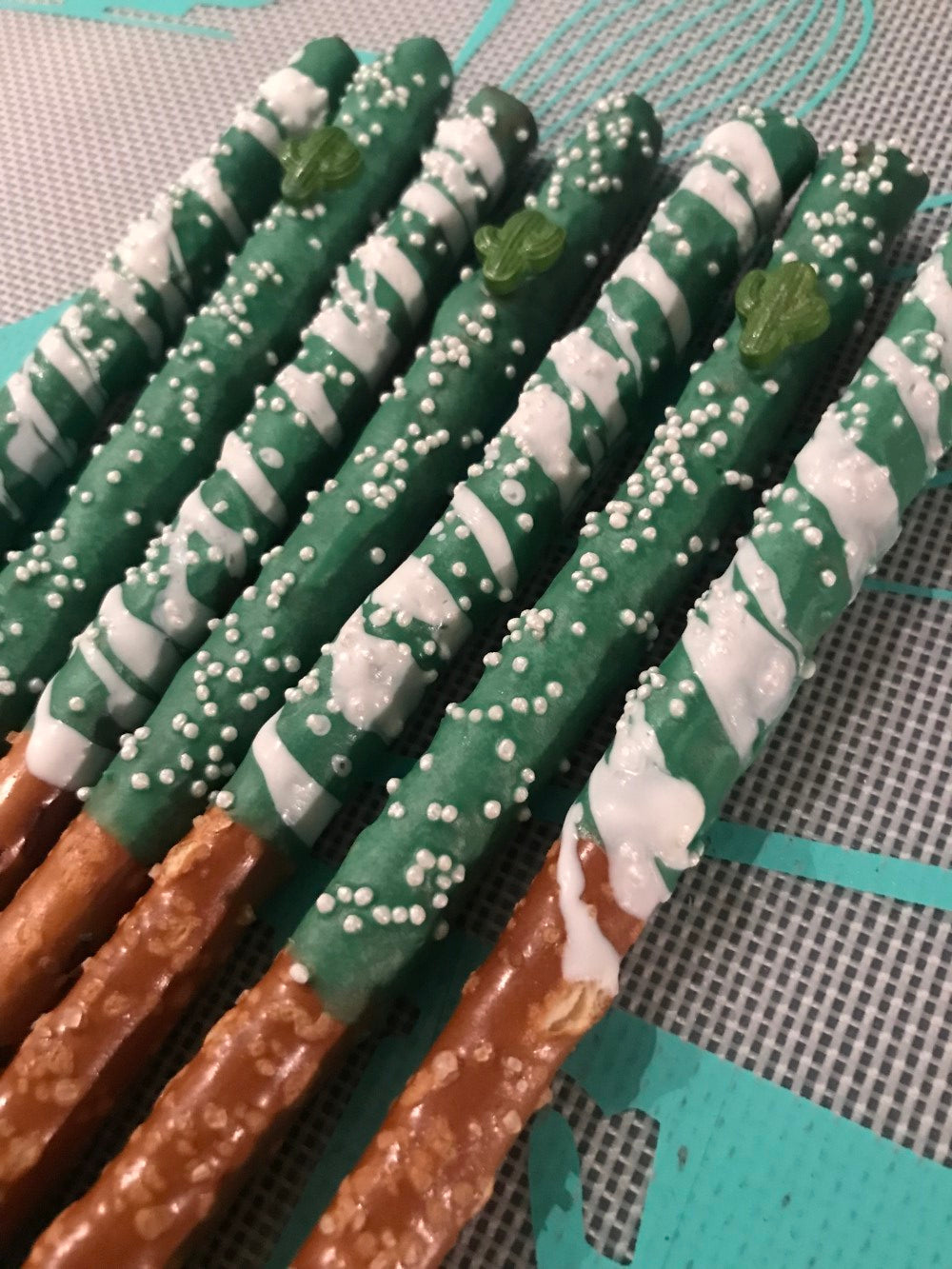 Cactus Pretzel Rods Dozen