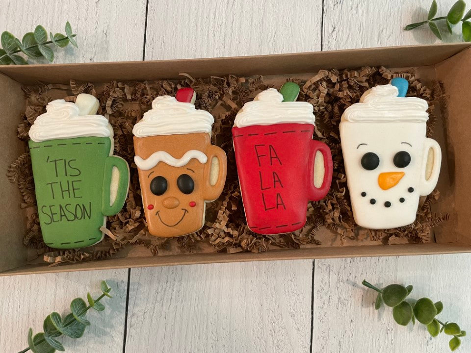Christmas Latte Cookies Set
