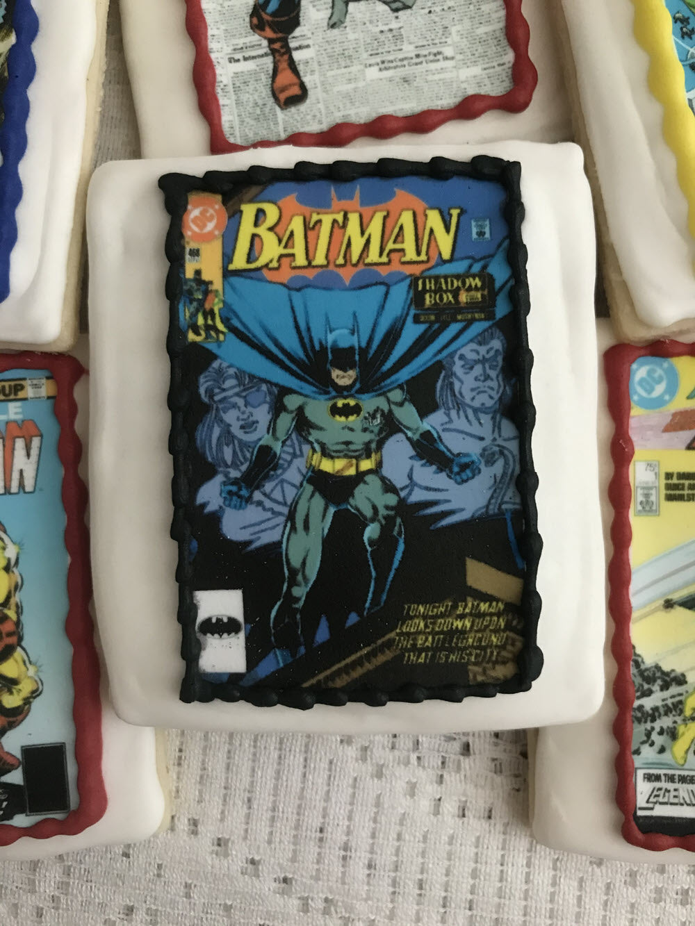 ComicBook Covers DC And Marvel Cookies