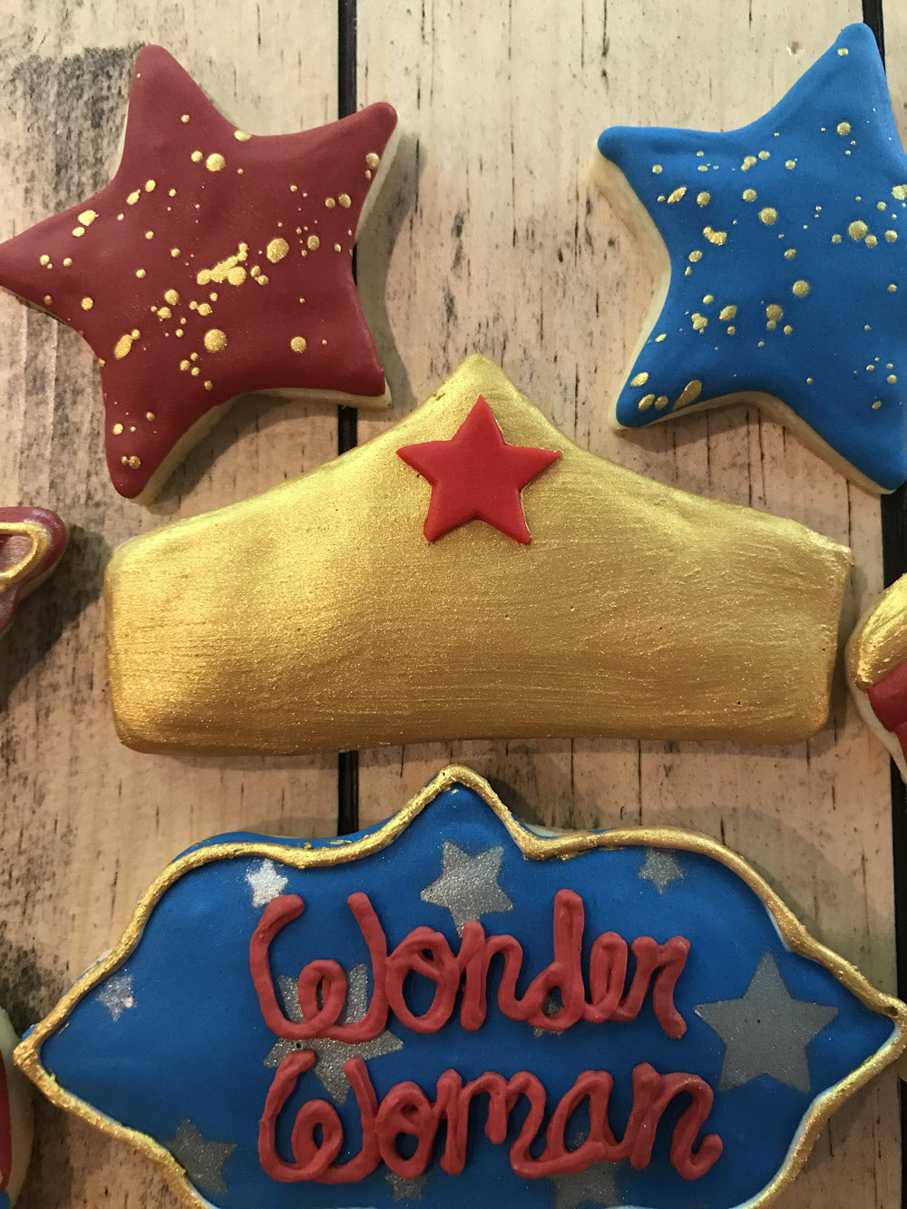 DC Wonder Woman Cookies Set