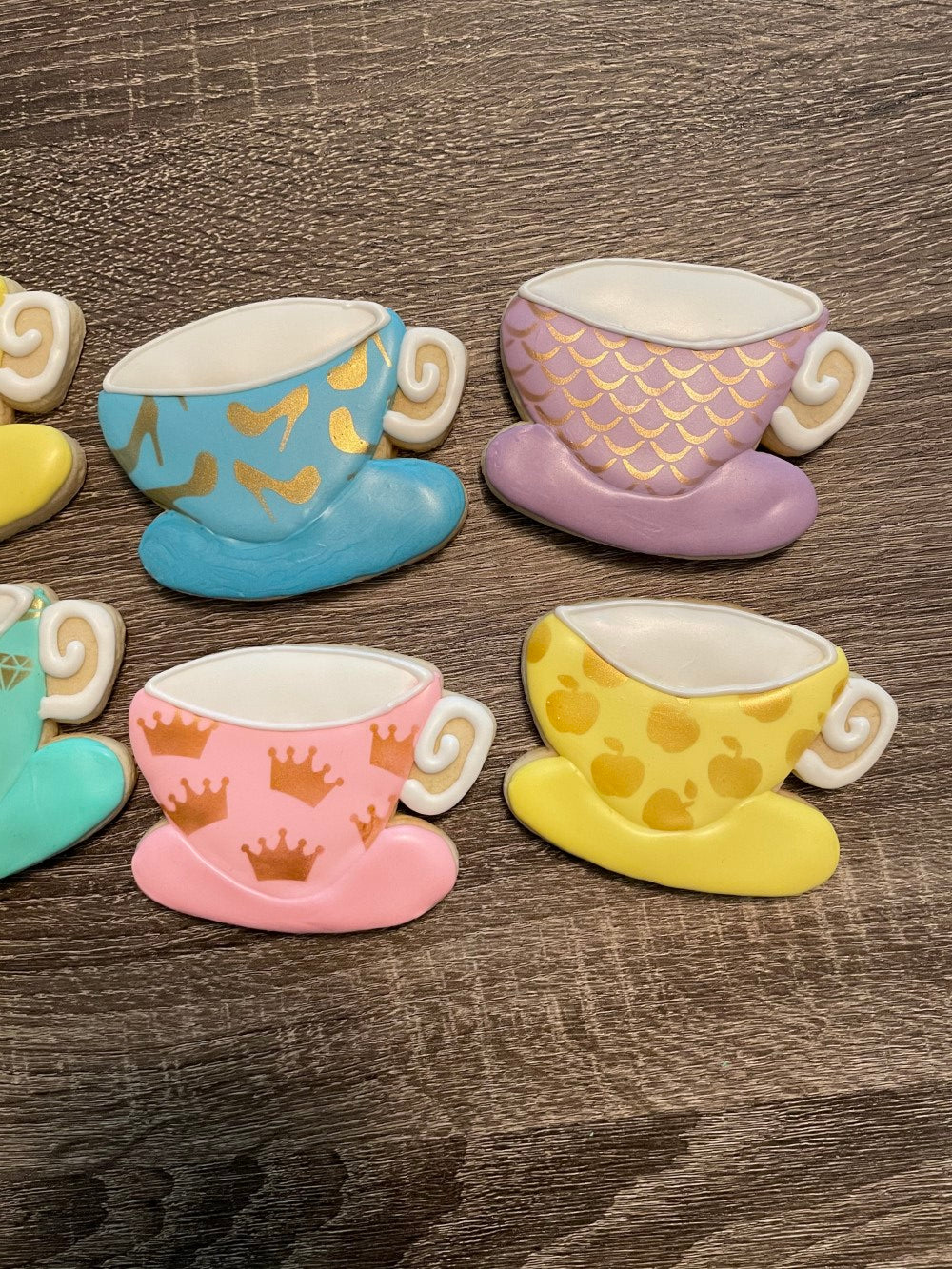 Disney Princess Tea Cup Cookies