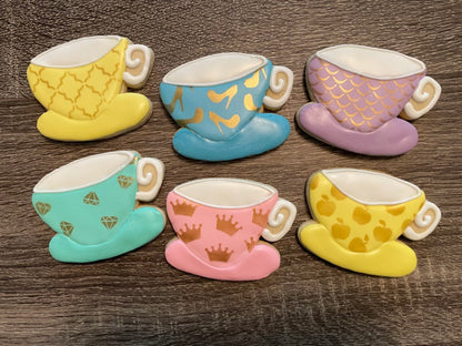 Disney Princess Tea Cup Cookies Dozen