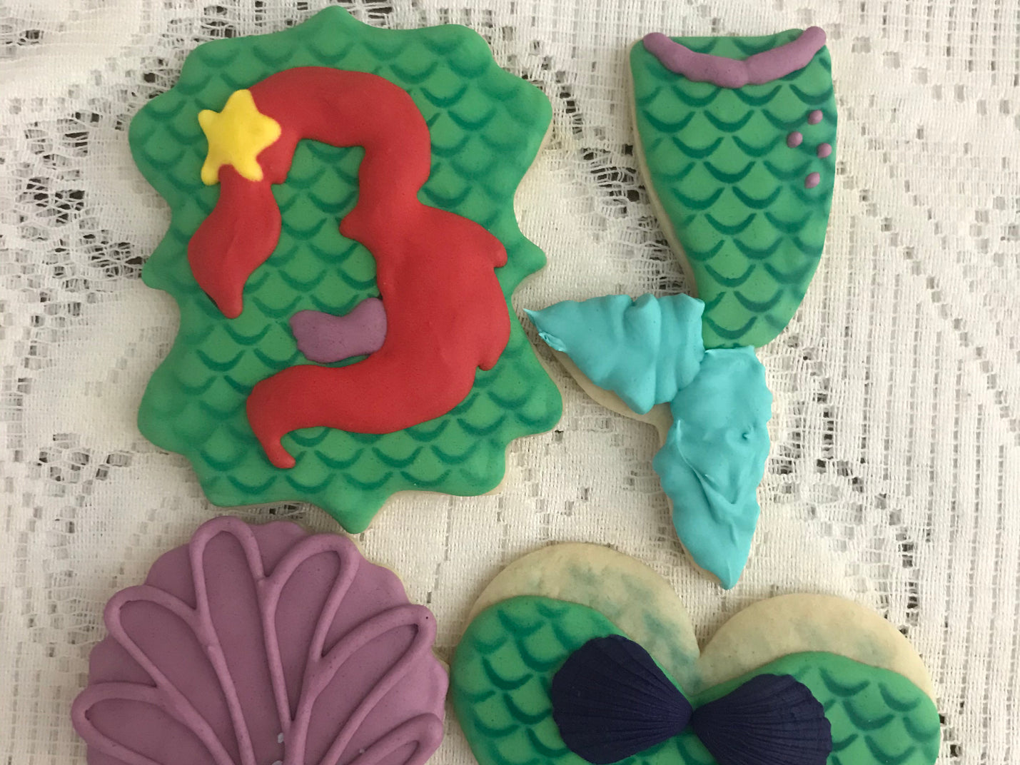 Disney Mermaid Cookies Dozen
