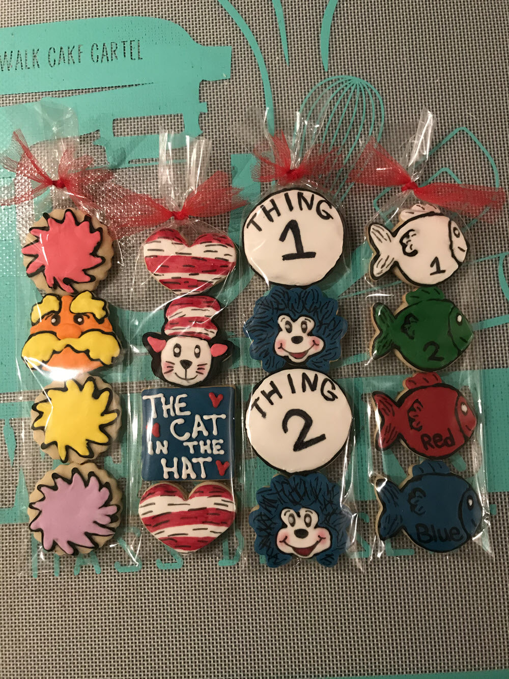 Dr Seuss Mini Cookies