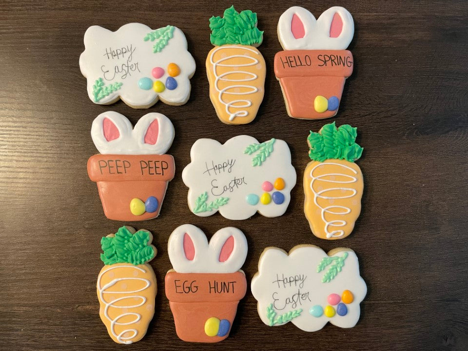 Easter Sugar Cookies Dozen