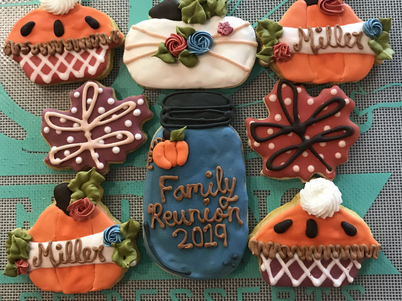 Fall Family Reunion Cookies