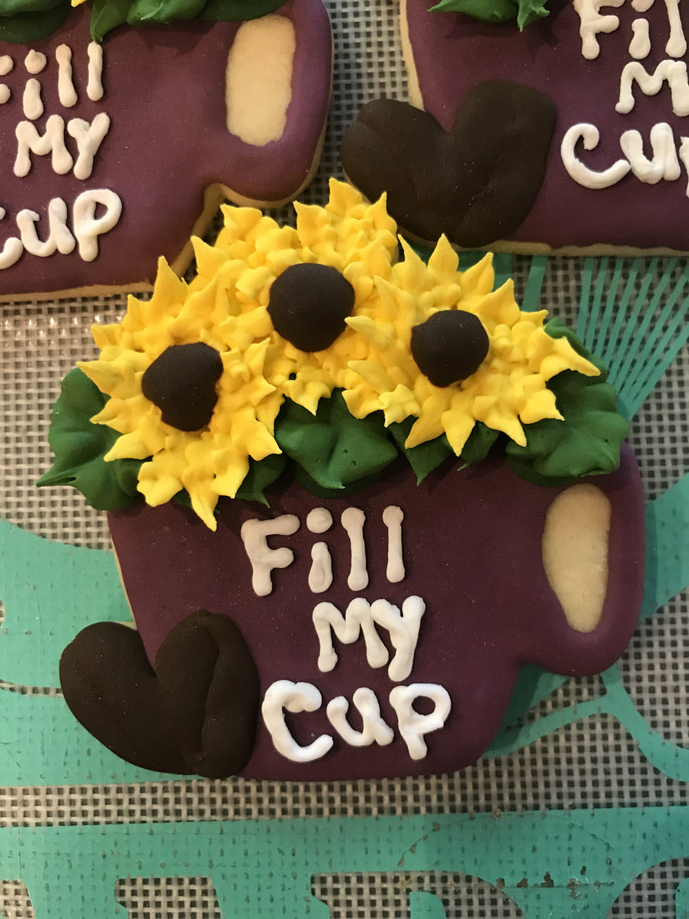 Fill My cup Coffee Womens Retreat Cookies