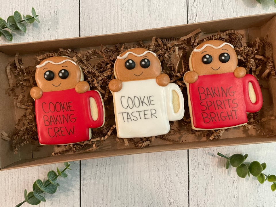 Gingerbread Mug Cookie Set