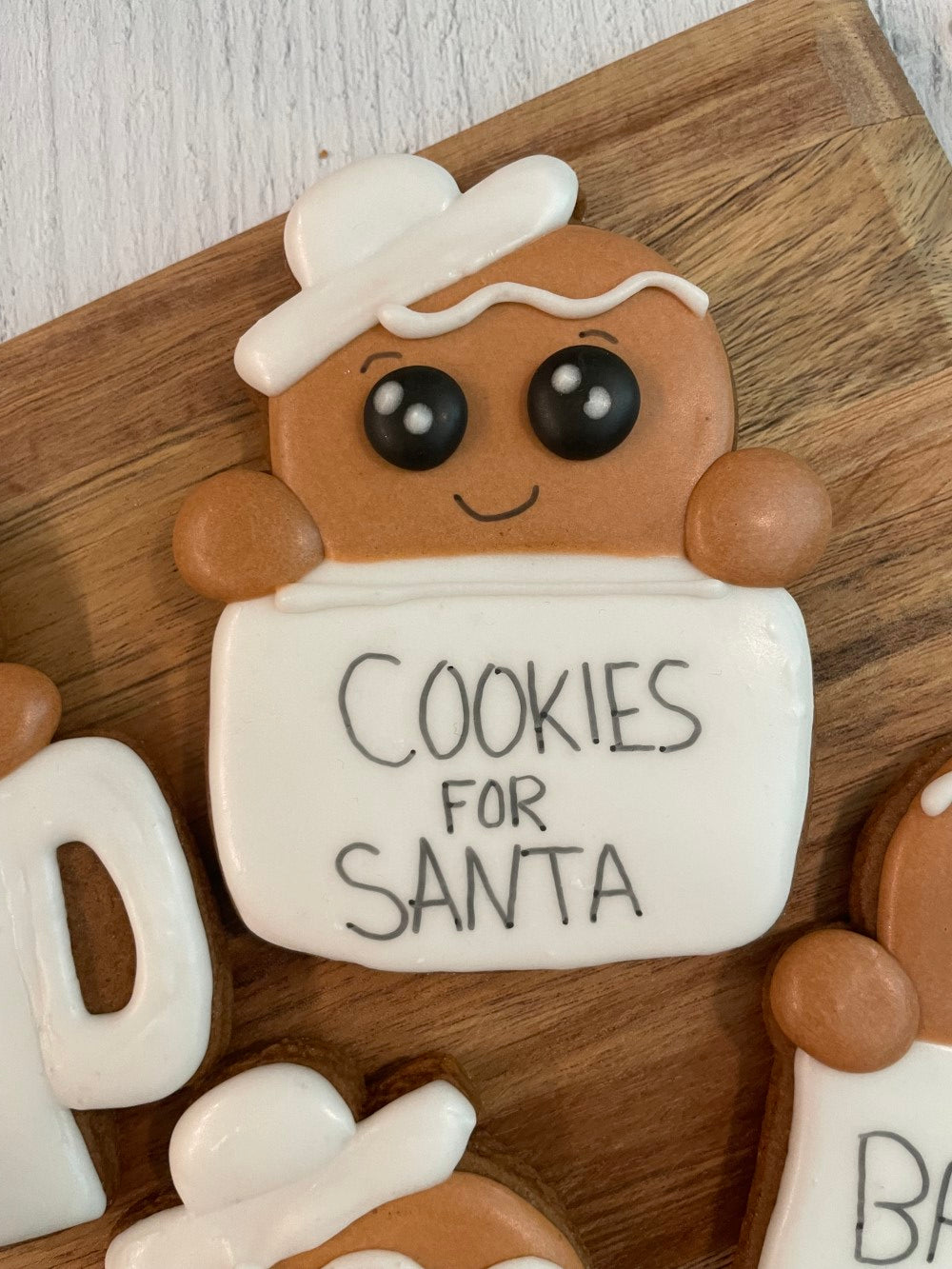 Gingerbread Mug and Cookie Jar Cookies For Santa
