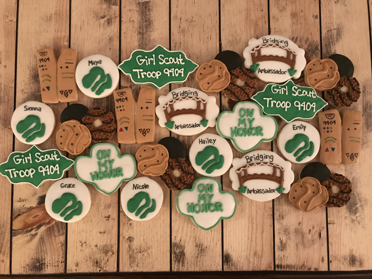 Girl Scout Bridging Cookies Dozen