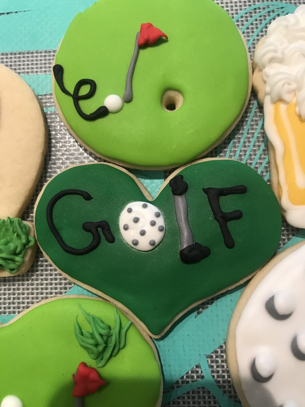 Golf Theme Cookies