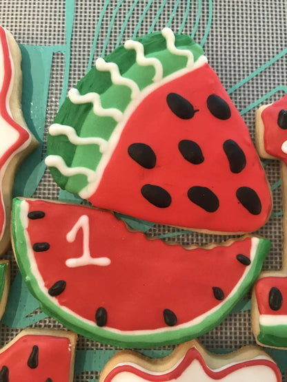 Watermelon Cookies