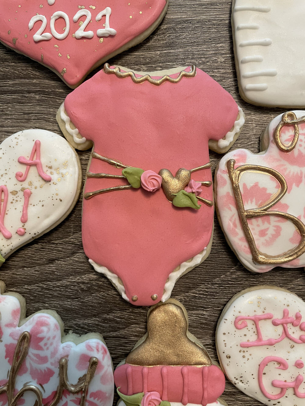 It’s a Girl Baby Announcement Cookies