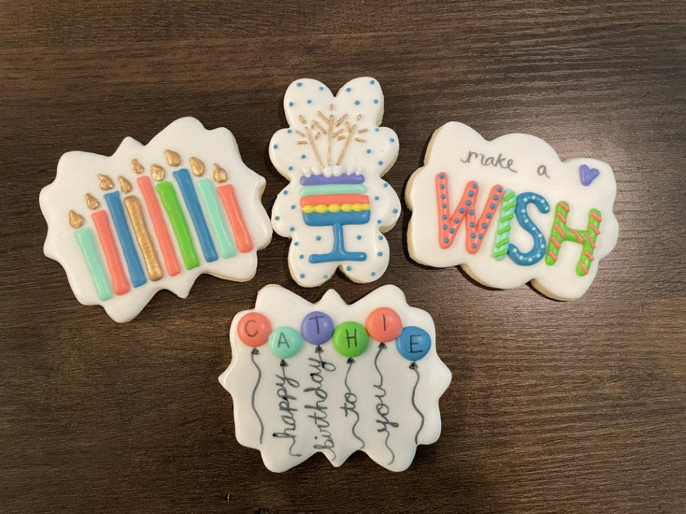 Make A Wish Birthday Cookies Dozen