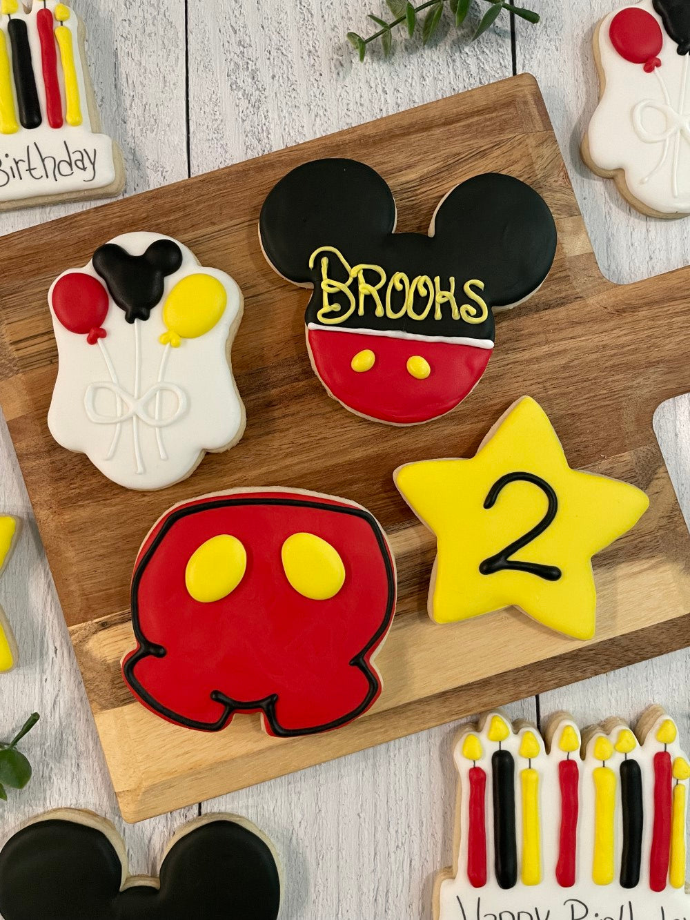 Mickey Mouse Cookies