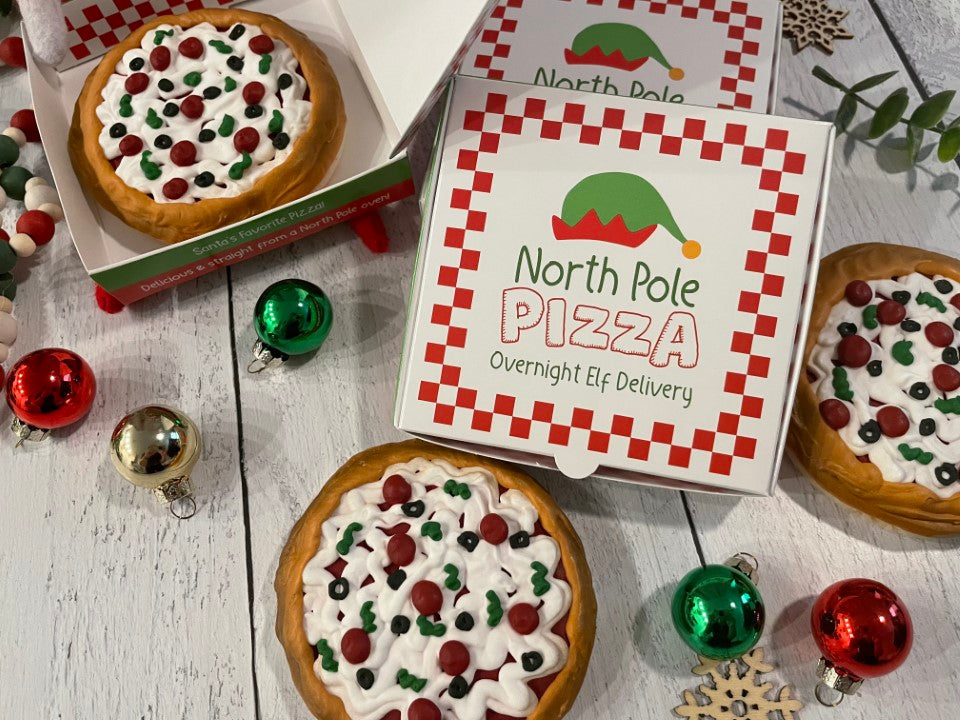 North Pole Pizza Cookie