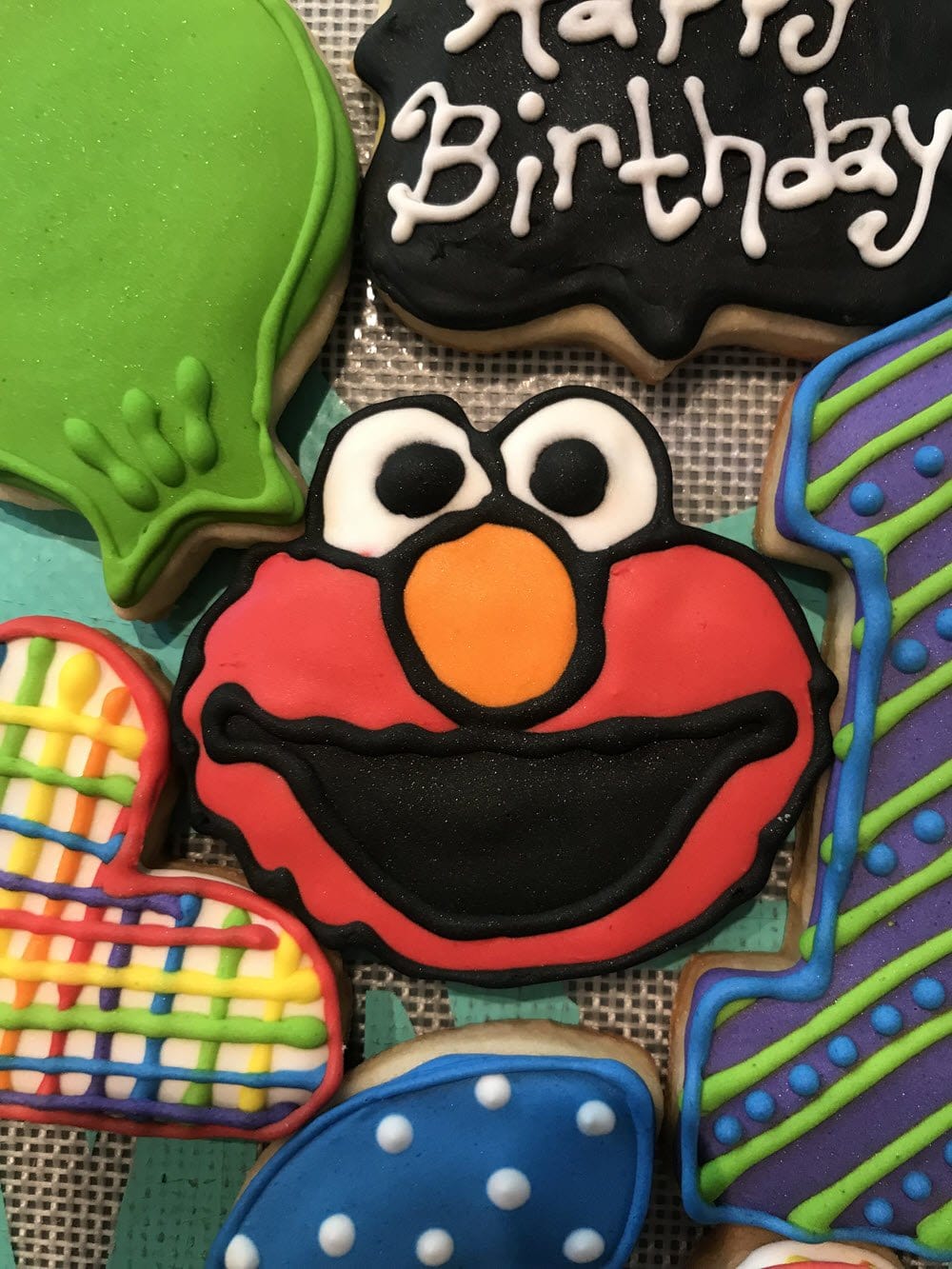 Sesame Street Sugar Cookies
