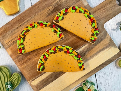 Taco Sugar Cookies Dozen