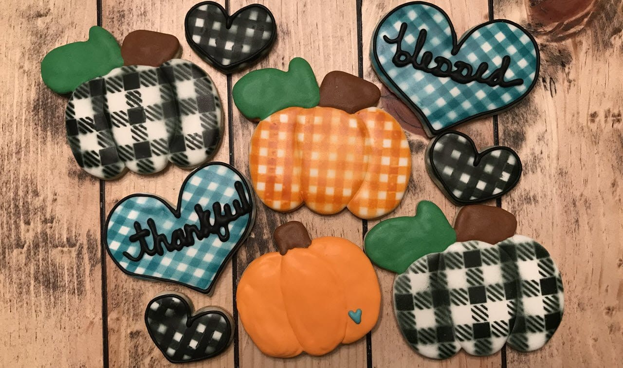 Thankful Fall Cookies