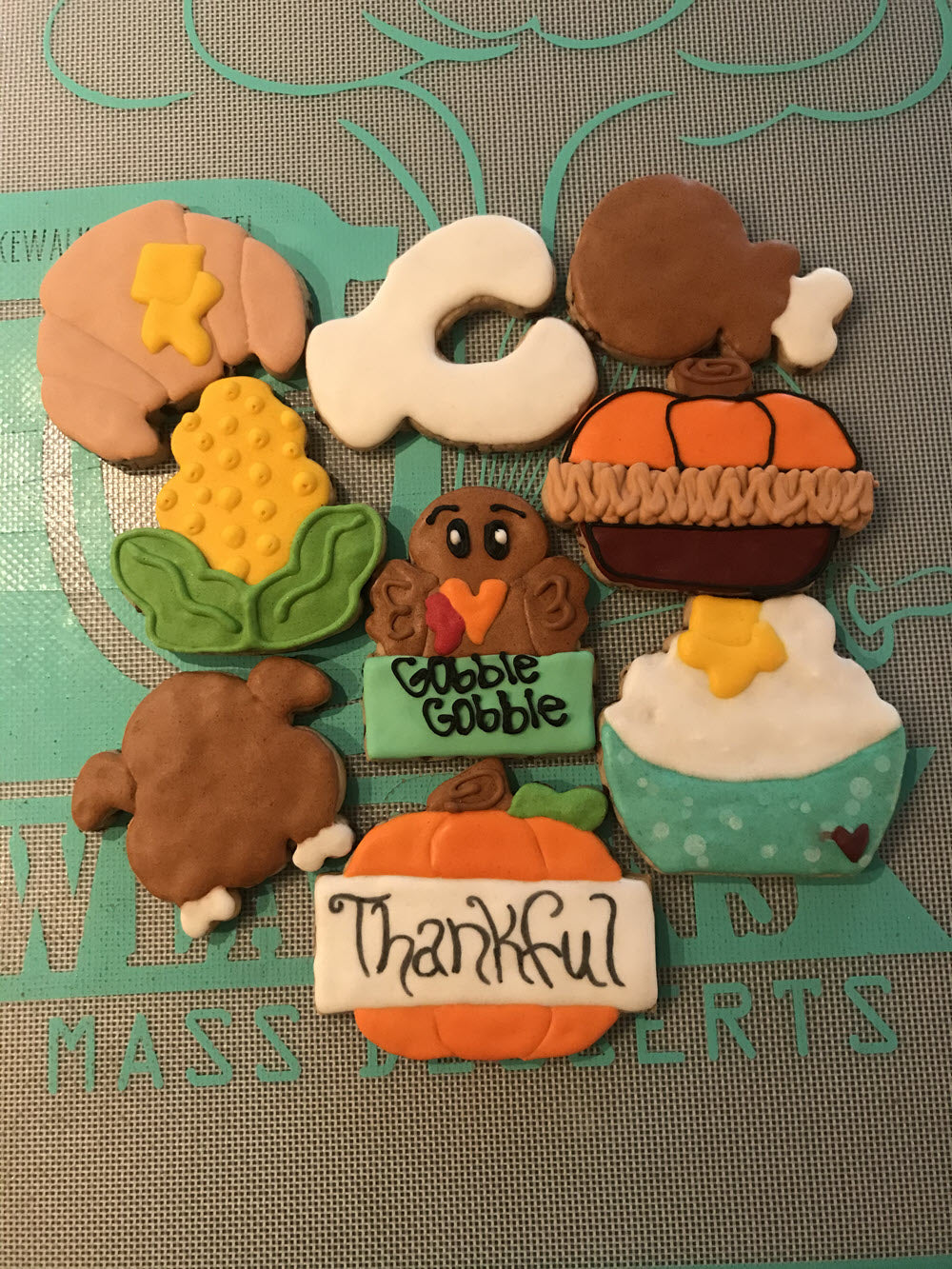 Thanksgiving Day Cookies