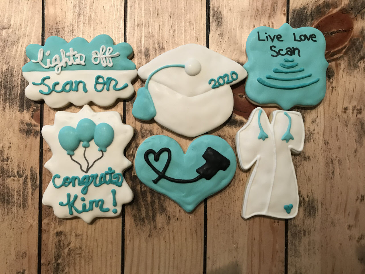 Ultrasound Tech Graduation Cookies Dozen