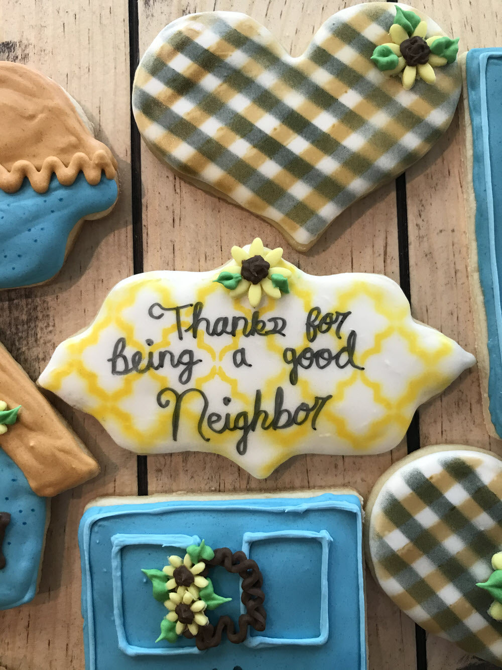 Worlds Best Neighbor Cookies Set